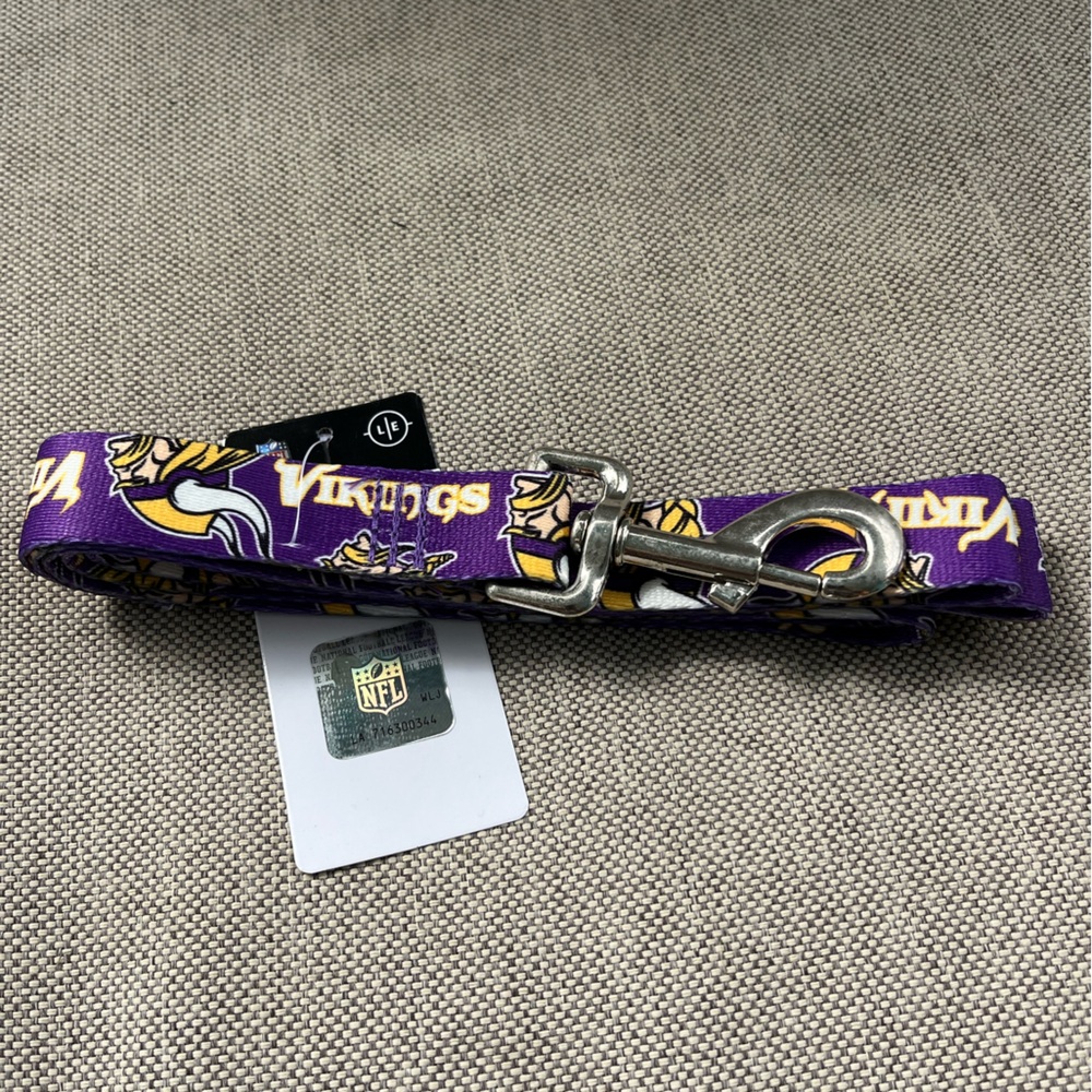 NFL Vikings Dog leash